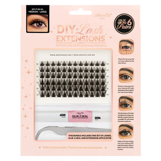 Amorus - DIY Lash Extensions Bundle (8-ML)