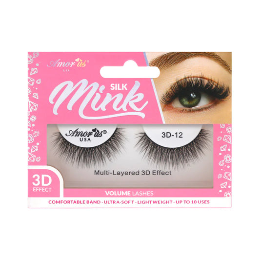 Amorus - 3D Silk Mink Lashes (12)