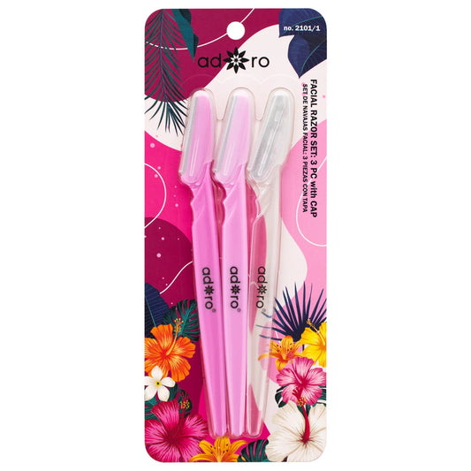 Adoro - Facial Razor Set 3 Piece