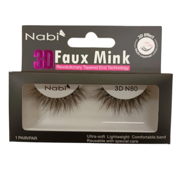 Nabi - 3D Faux Mink Eyelash (80)