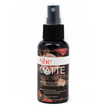 S.he - Matte Rose Water Setting Spray